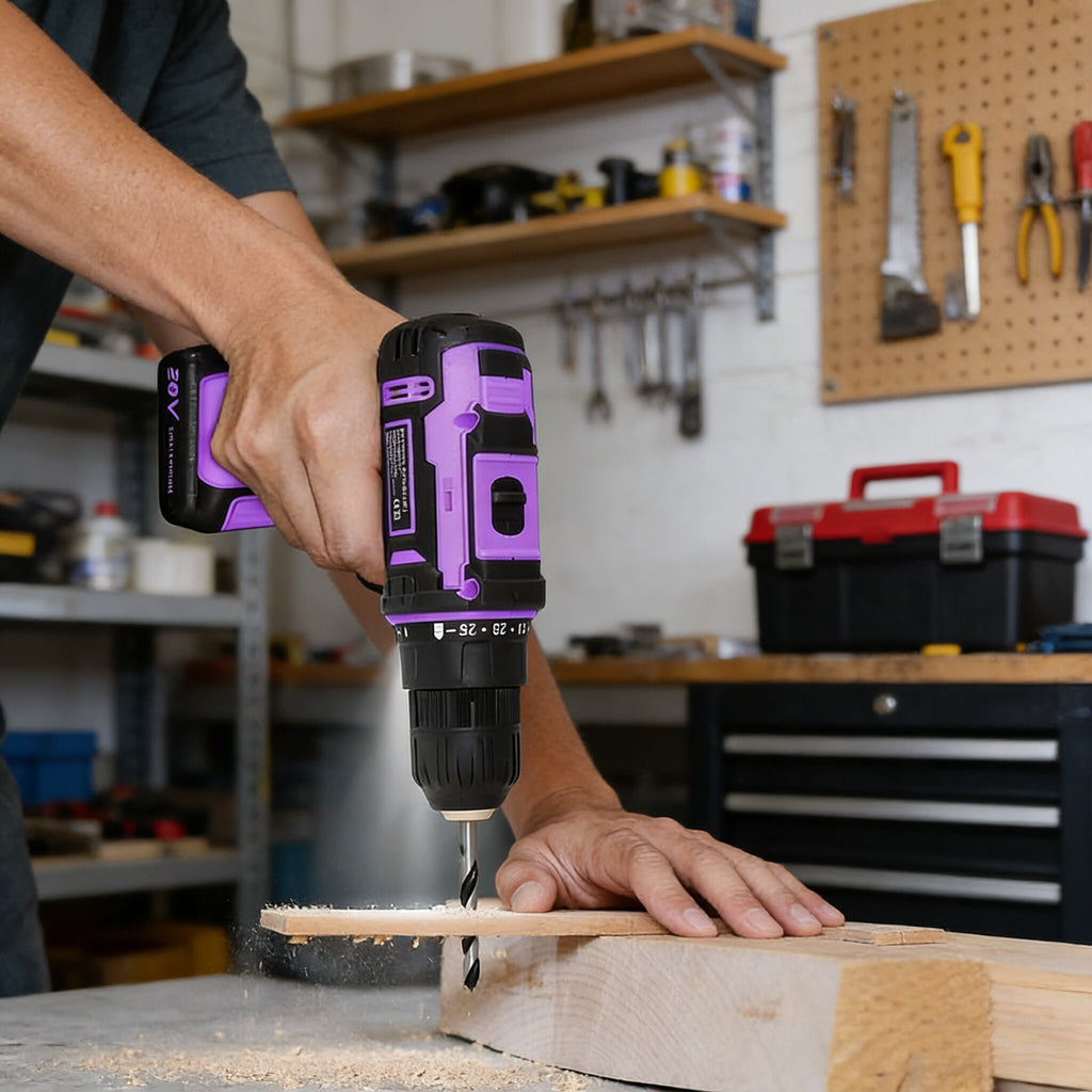 20V Cordless Drill With Two Speed And 25 Plus 1 Torque