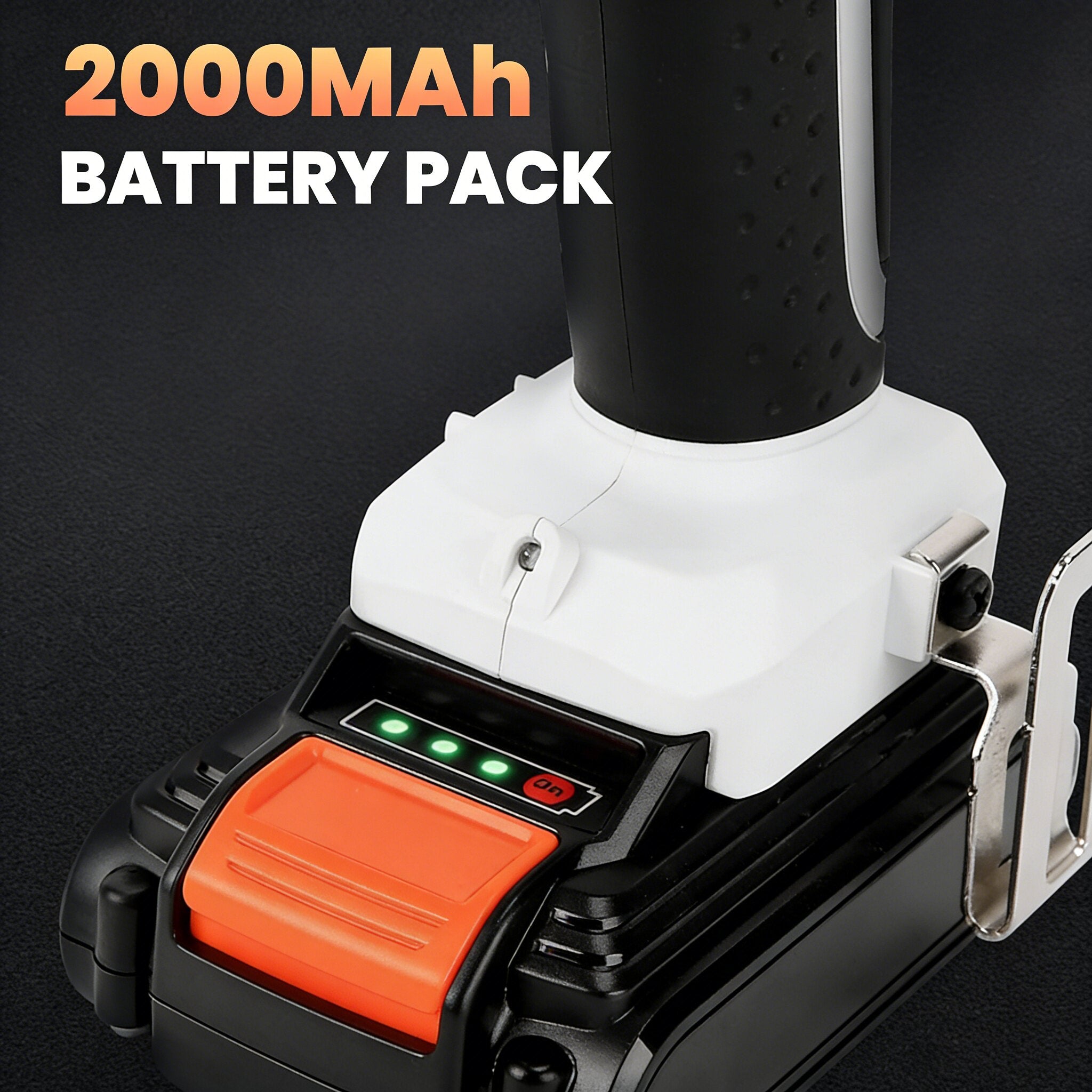 20V Cordless Impact Drill With Variable Speed And Battery